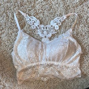 White Lace Bralette